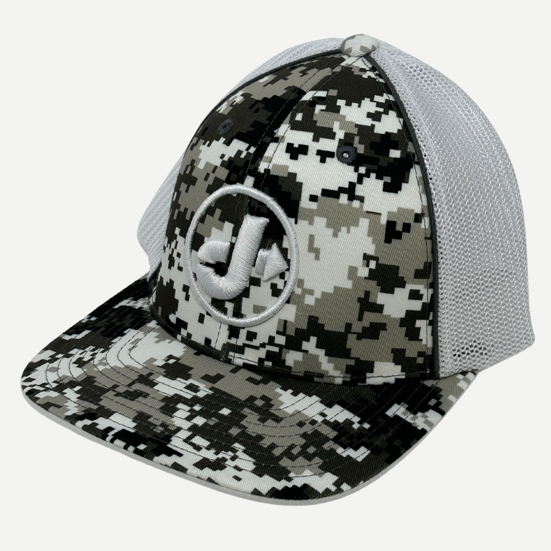 Digital Camo Hat Flat