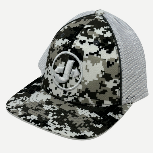 Digital Camo Hat Flat