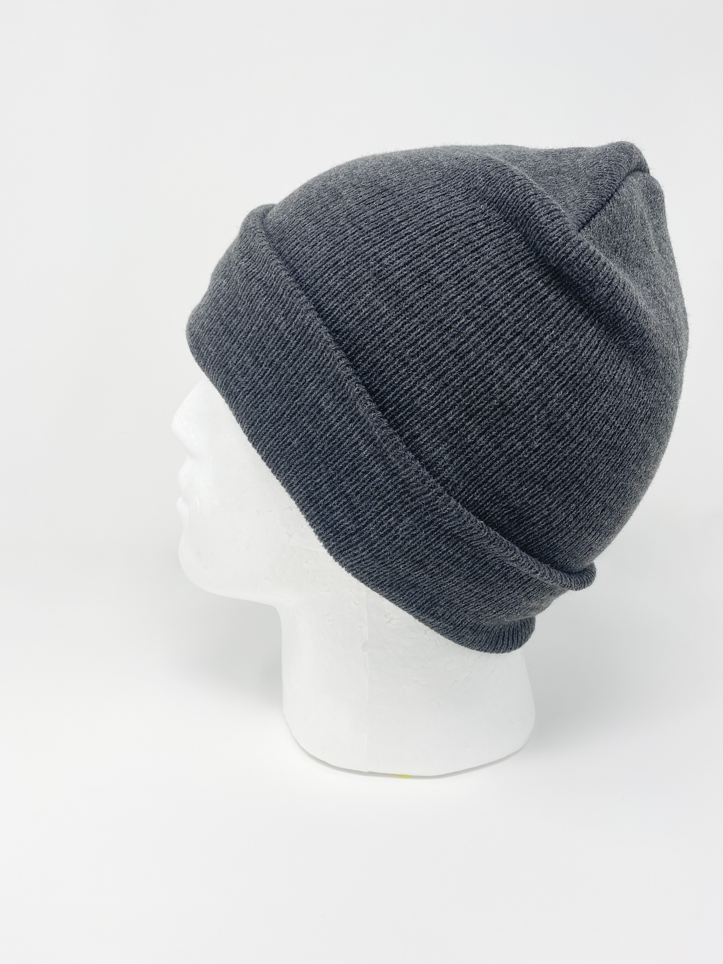 Charcoal Beanie with Cuff