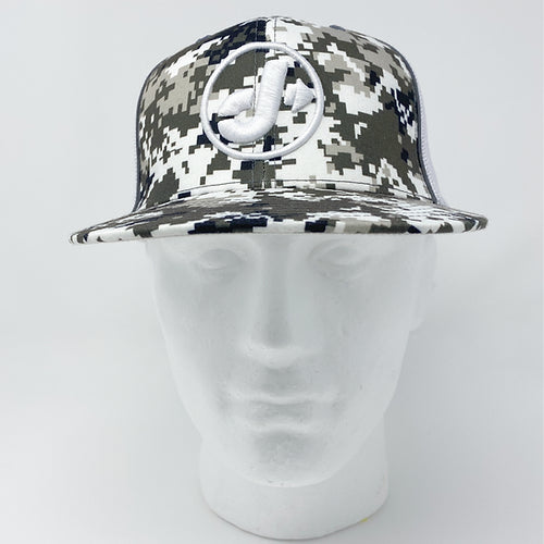 Digital Camo Hat Flat