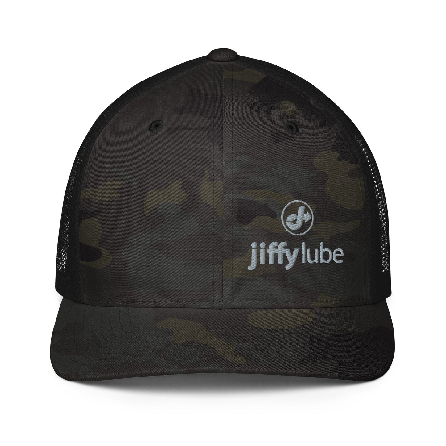 Closed-back trucker cap
