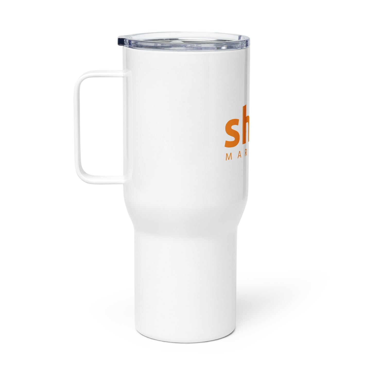 Shire Travel mug with a handle